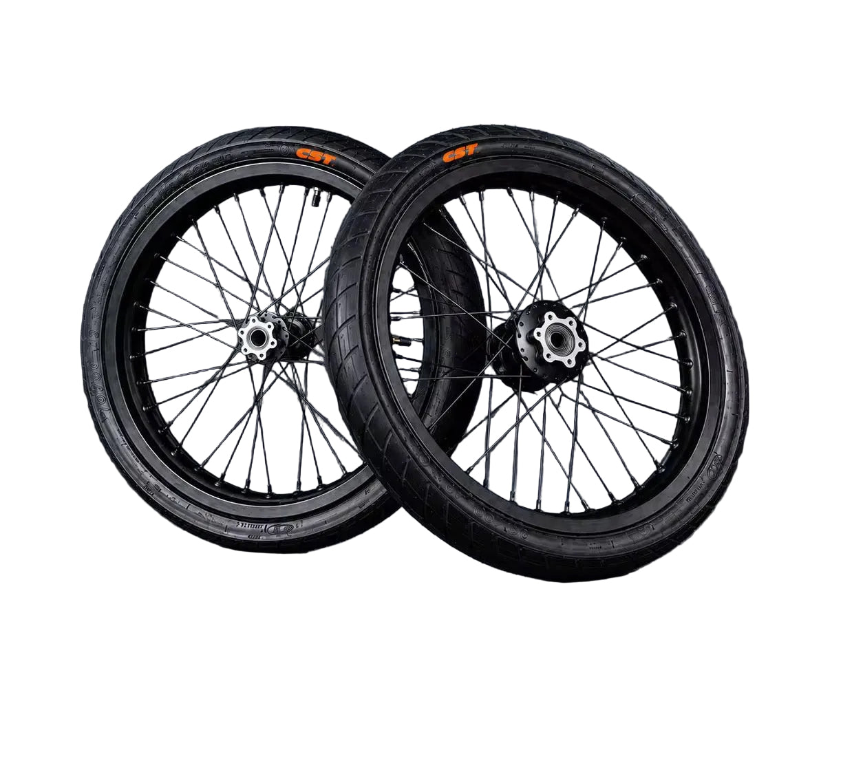 Light Bee/Eride Supermoto Wheel Set