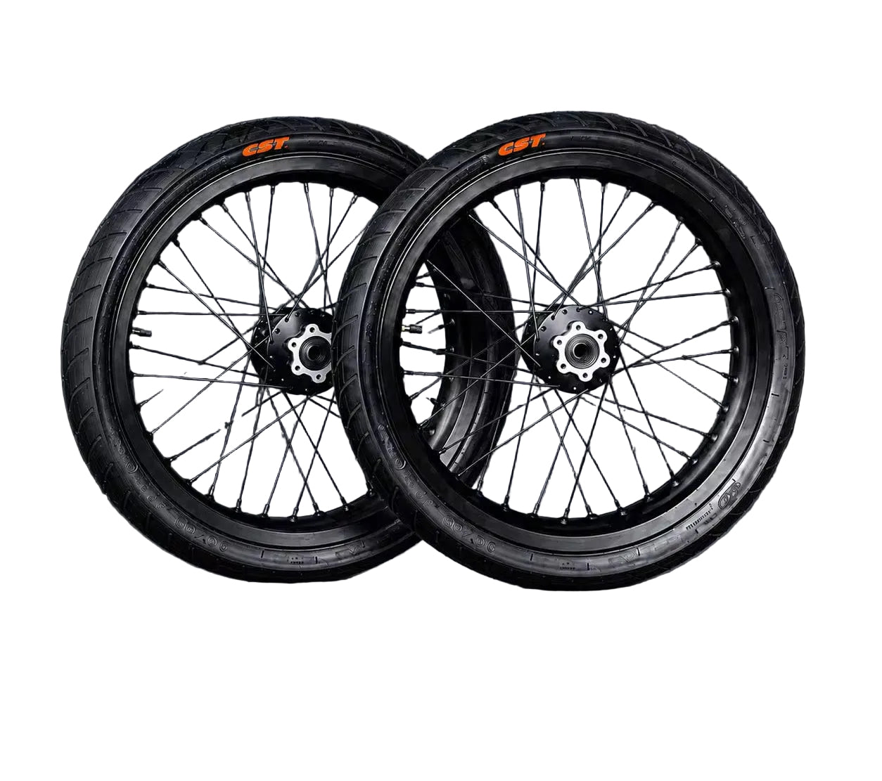 Light Bee/Eride Supermoto Wheel Set