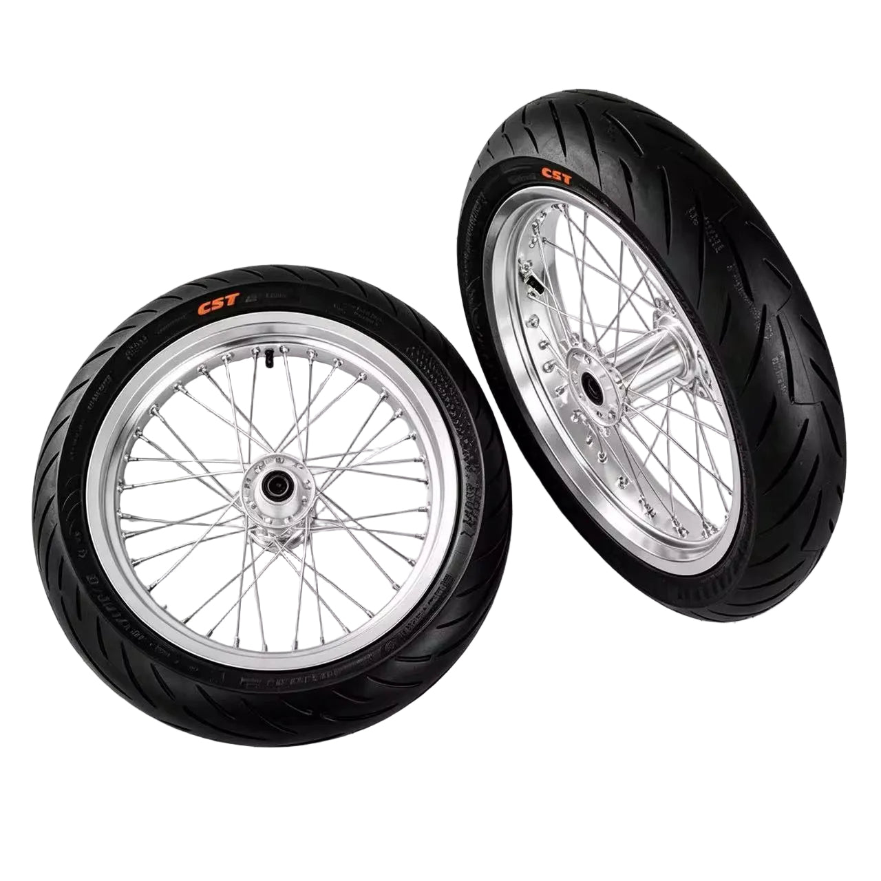 Chrome Ultra bee Supermoto Wheelset